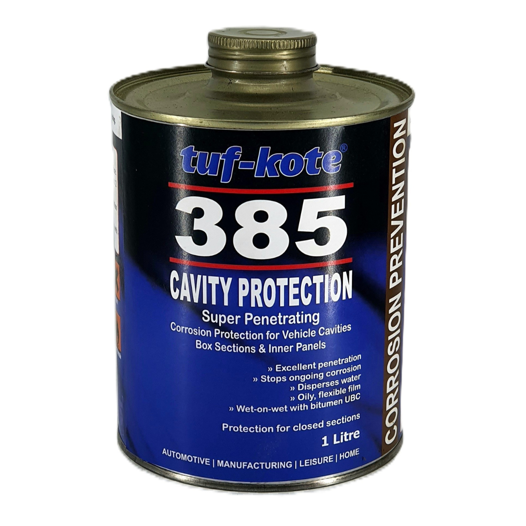 tuf-kote® 385 PENETRANT Vehicle Rust Prevention Cavity Wax Corrosion Protection, Stops Existing Rust