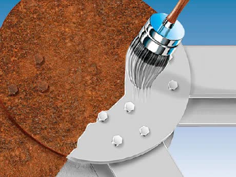 tuf-kote® CONVERUST RC800 Eco-Friendly Rust Converter and Primer All-in-One, Ultimate One-Step Solution to Convert Rusted Metal Surfaces and Prevent Further Rusting
