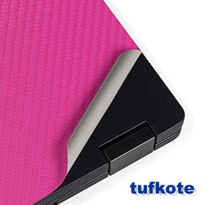 tuf-kote® Vinyl Laptop Skin Sticker, 3D Carbon Fiber Design - Free Size for All Laptop Models (Upto 15.6 inches)