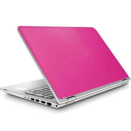 tuf-kote® Vinyl Laptop Skin Sticker, 3D Carbon Fiber Design - Free Size for All Laptop Models (Upto 15.6 inches)