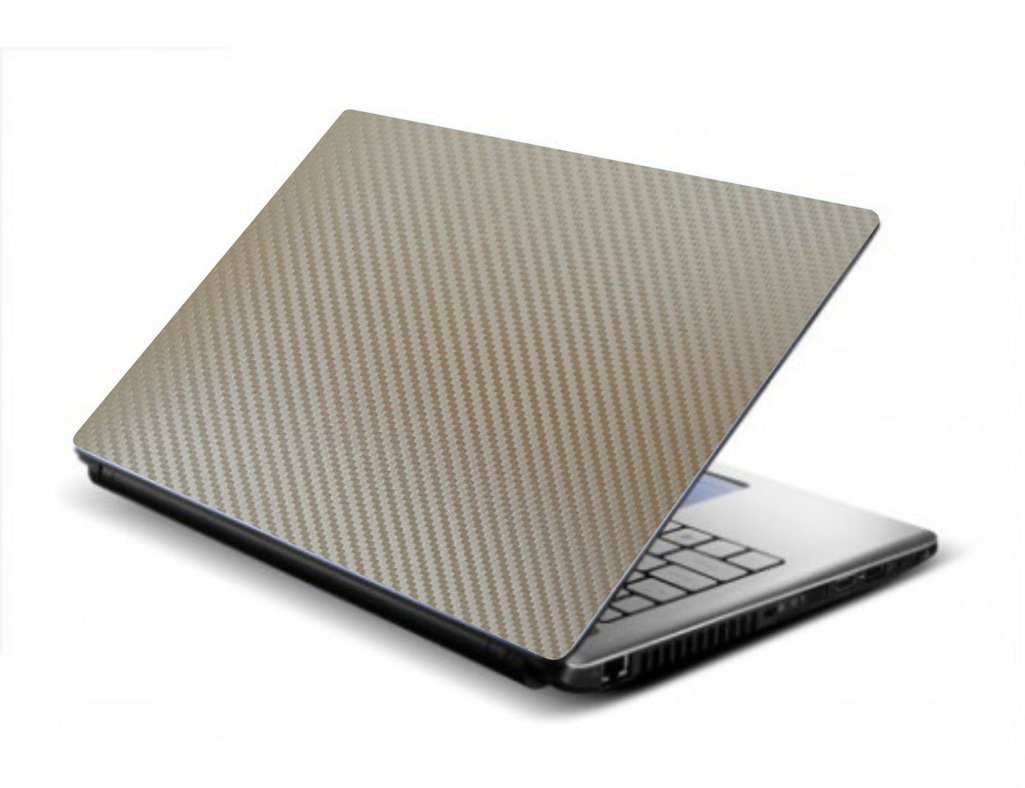 tuf-kote® Vinyl Laptop Skin Sticker, 3D Carbon Fiber Design - Free Size for All Laptop Models (Upto 15.6 inches)