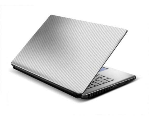 tuf-kote® Vinyl Laptop Skin Sticker, 3D Carbon Fiber Design - Free Size for All Laptop Models (Upto 15.6 inches)