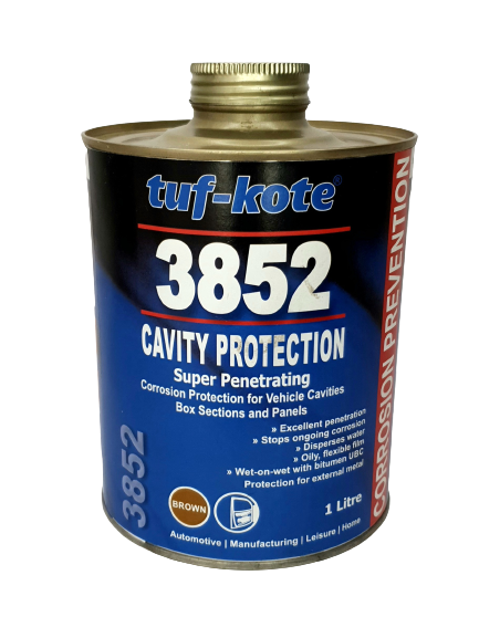 tuf-kote®  3852 PENETRANT Vehicle Rust Prevention Cavity Wax Corrosion Protection, Stops Existing Rust