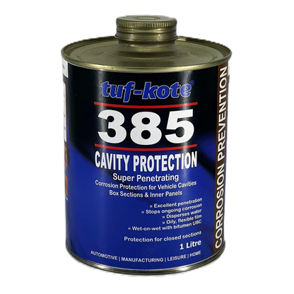 tuf-kote®  385 PENETRANT Vehicle Rust Prevention Cavity Wax Corrosion Protection, Stops Existing Rust