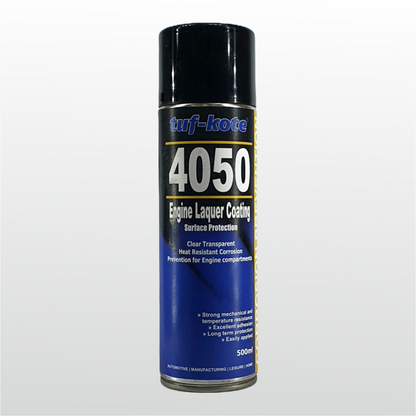 tuf-kote® 4050 THERMALAC, Heat Resistant Engine Coating Spray for Car, TRANSPARENT