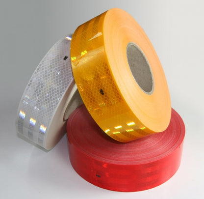 3M Series 9833 Conspicuity Markings High Intensity Prismatic Grade Reflective Tape, 2 inch Width