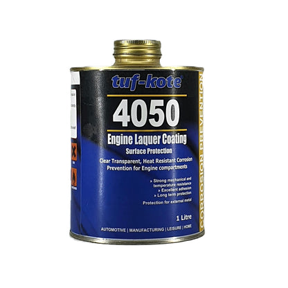 tuf-kote® 4050 THERMALAC, Heat Resistant Engine Coating Spray for Car, TRANSPARENT