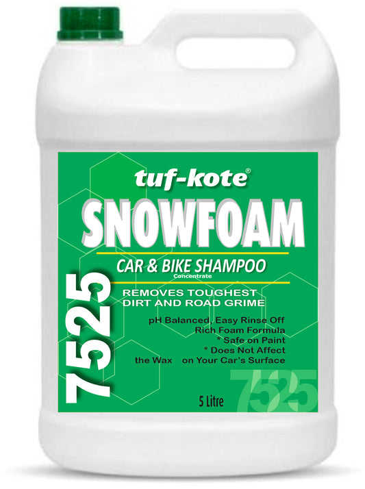tuf-Kote 7525 Foam Car Wash Shampoo Concentrate | High Foam for Deep Cleaning | Remove Tough Dirt | Safe on Paint | pH Neutral