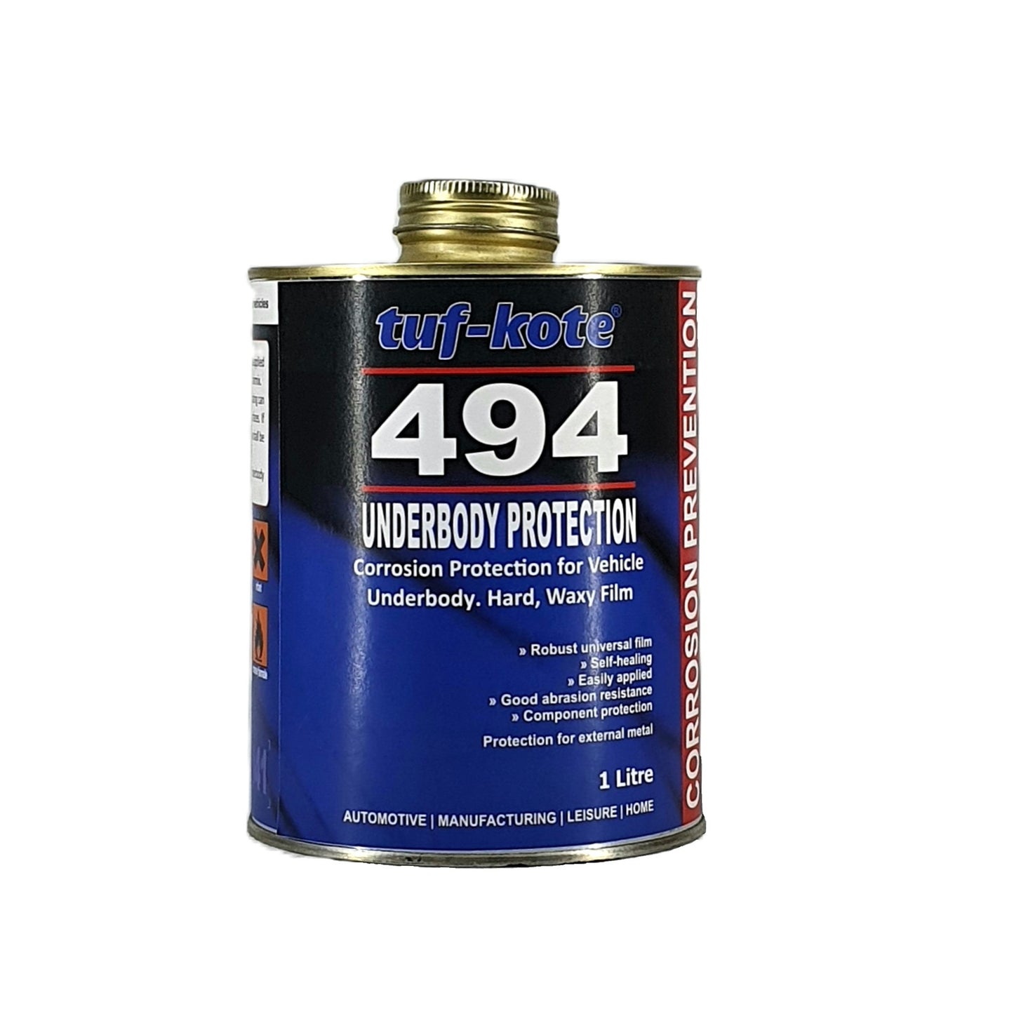 tuf-kote 4941, underbody coating, chassis rust prevention, vehicle underseal, rust proofing wax, anti-corrosion spray, stop existing rust, car undercoating paint, dinitrol 4941 alternative, frame rust repair