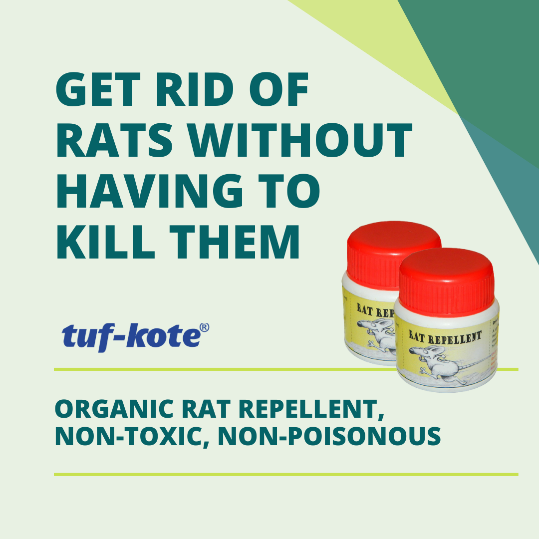 tuf-kote® Organic Rat Repellent for Cars, Non-Poisonous, Lasts for upto 90 days, Drive Away Rats Without Killing Them - 20gms [Pack of 2] - tuf-kote®