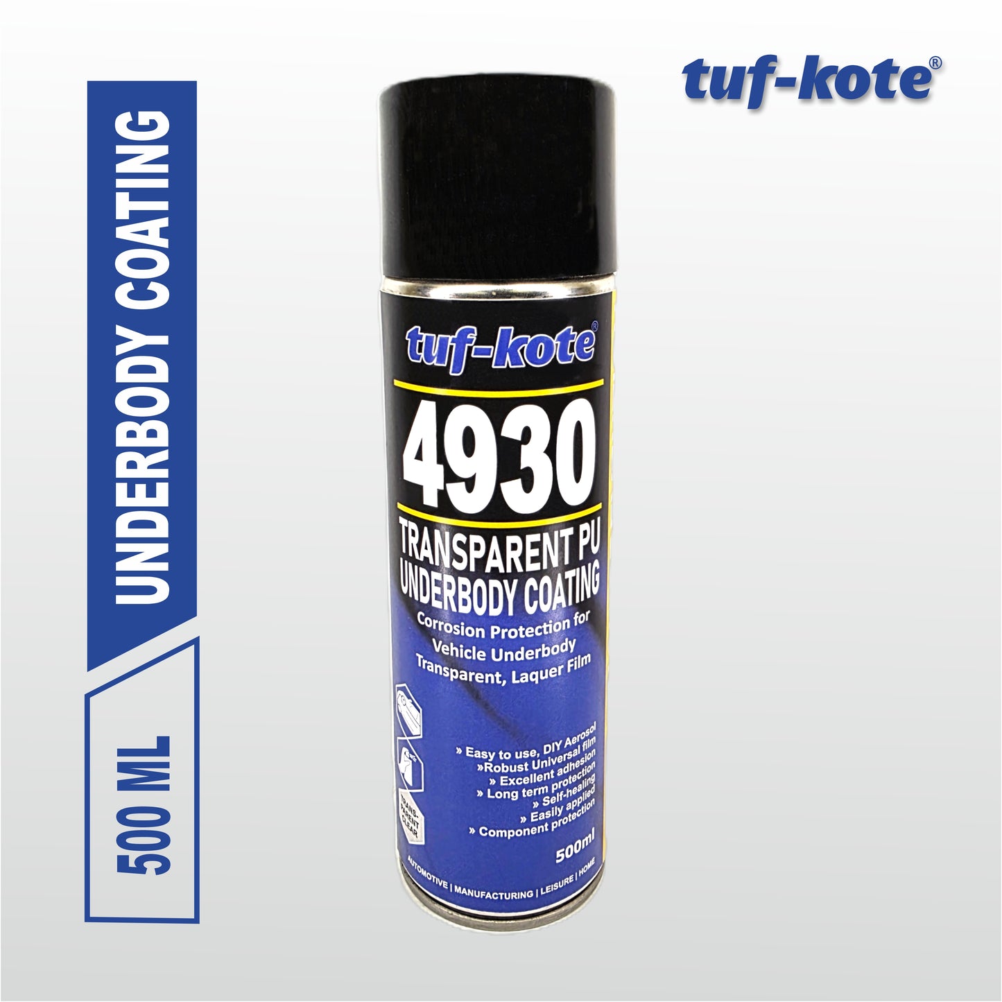 tuf-kote® 4930 Clear Transparent Laquer Based Vehicle Underbody Coating