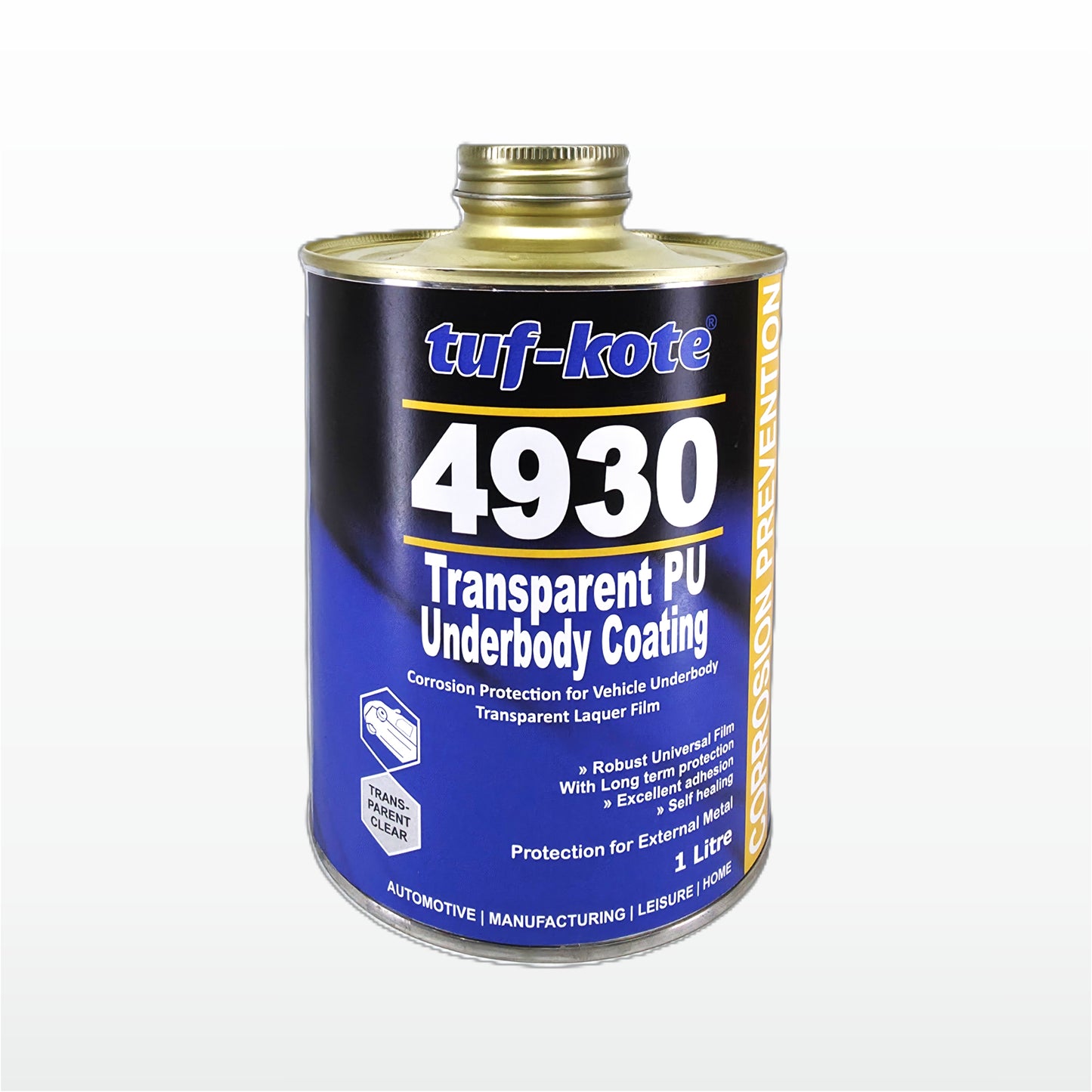 tuf-kote® 4930 Clear Transparent Laquer Based Vehicle Underbody Coating
