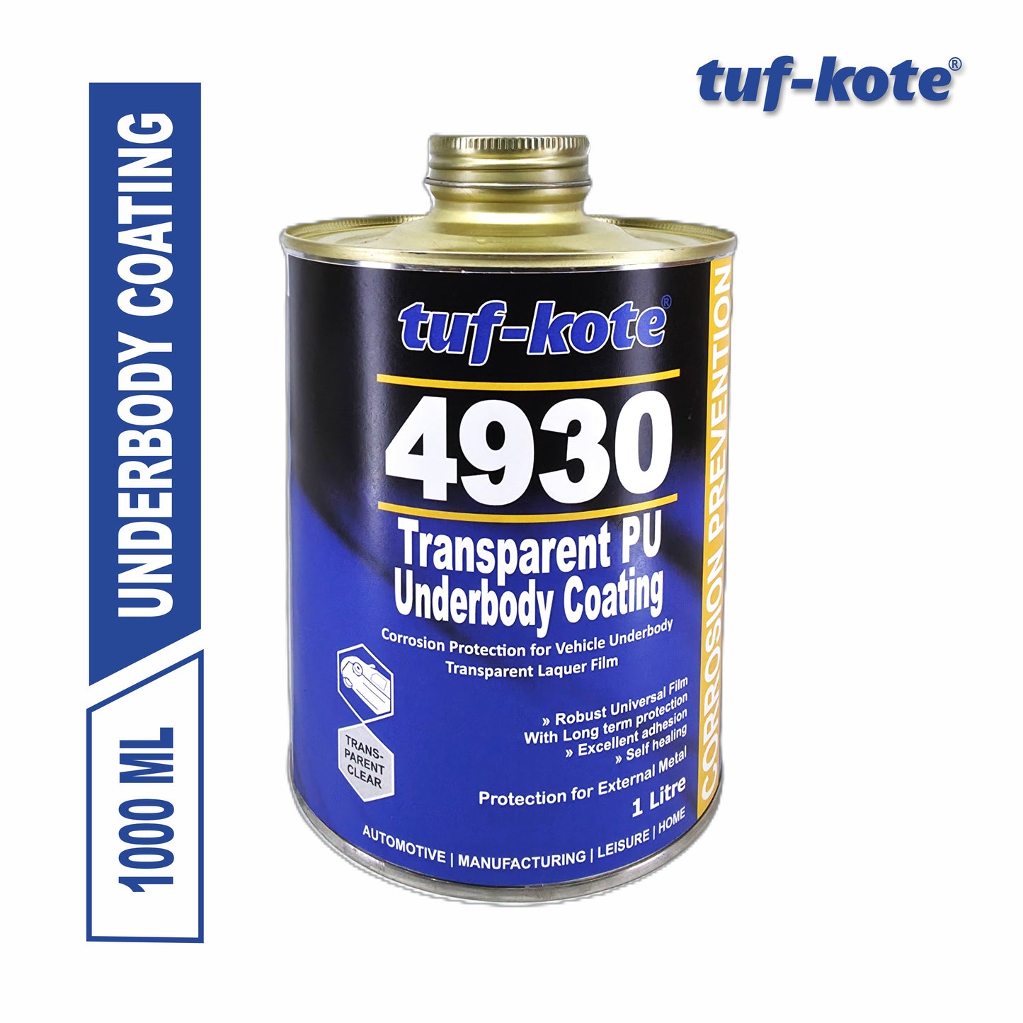 tuf-kote® 4930 Clear Transparent Laquer Based Vehicle Underbody Coating