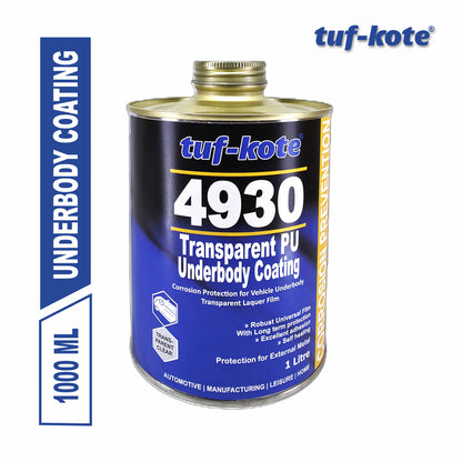 tuf-kote® 4930 Clear Transparent Laquer Based Vehicle Underbody Coating