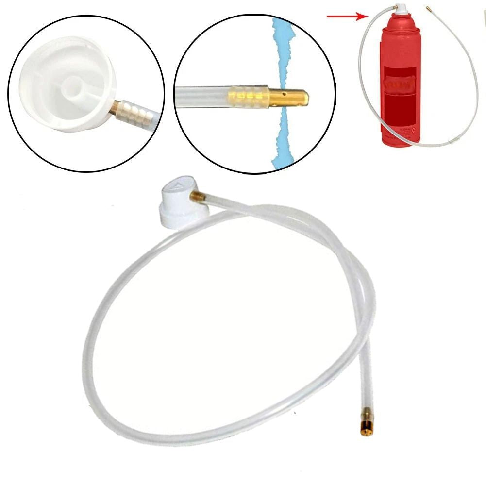 tufkote 5625 Extension Spray Hose Nozzle For Aerosol Can - 18" Length 360 deg Fan Spray [1pc]