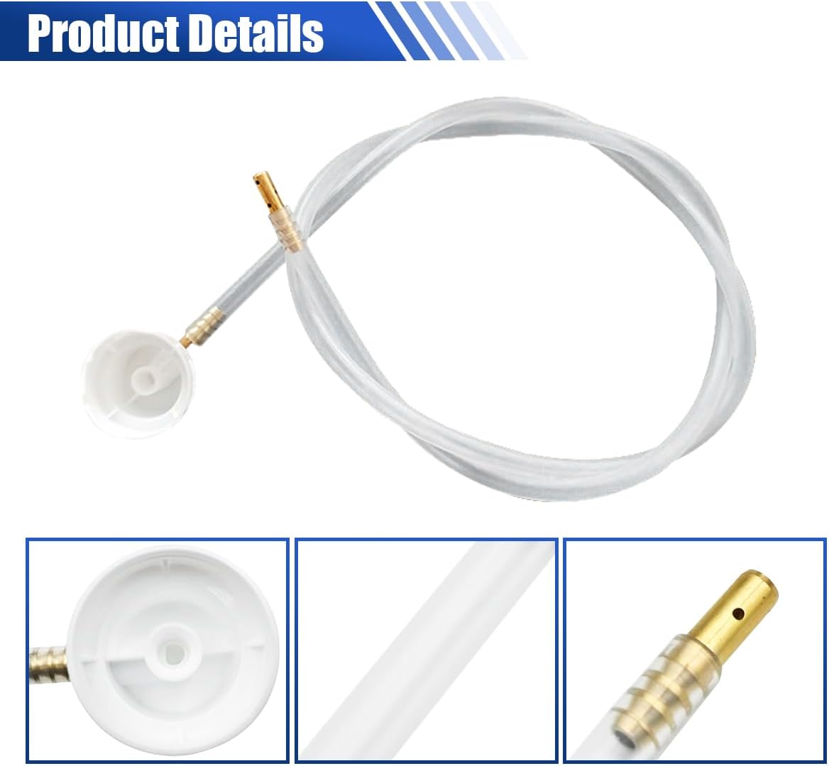 tufkote 5625 Extension Spray Hose Nozzle For Aerosol Can - 18" Length 360 deg Fan Spray [1pc]