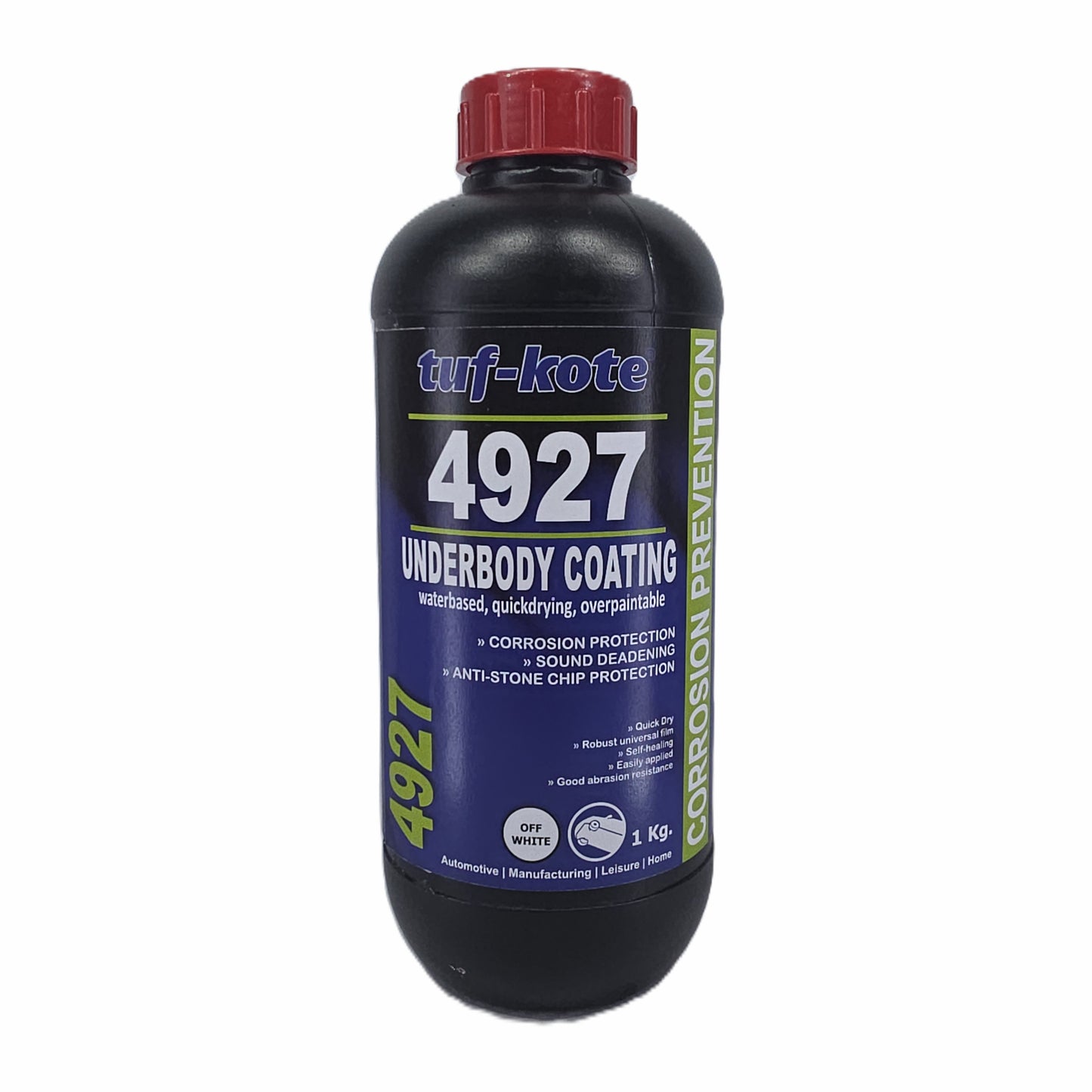 tuf-kote® 4927 WATERBASED Underbody Coating, Corrosion Prevention, Sound Deadening, Stone Chip Protection
