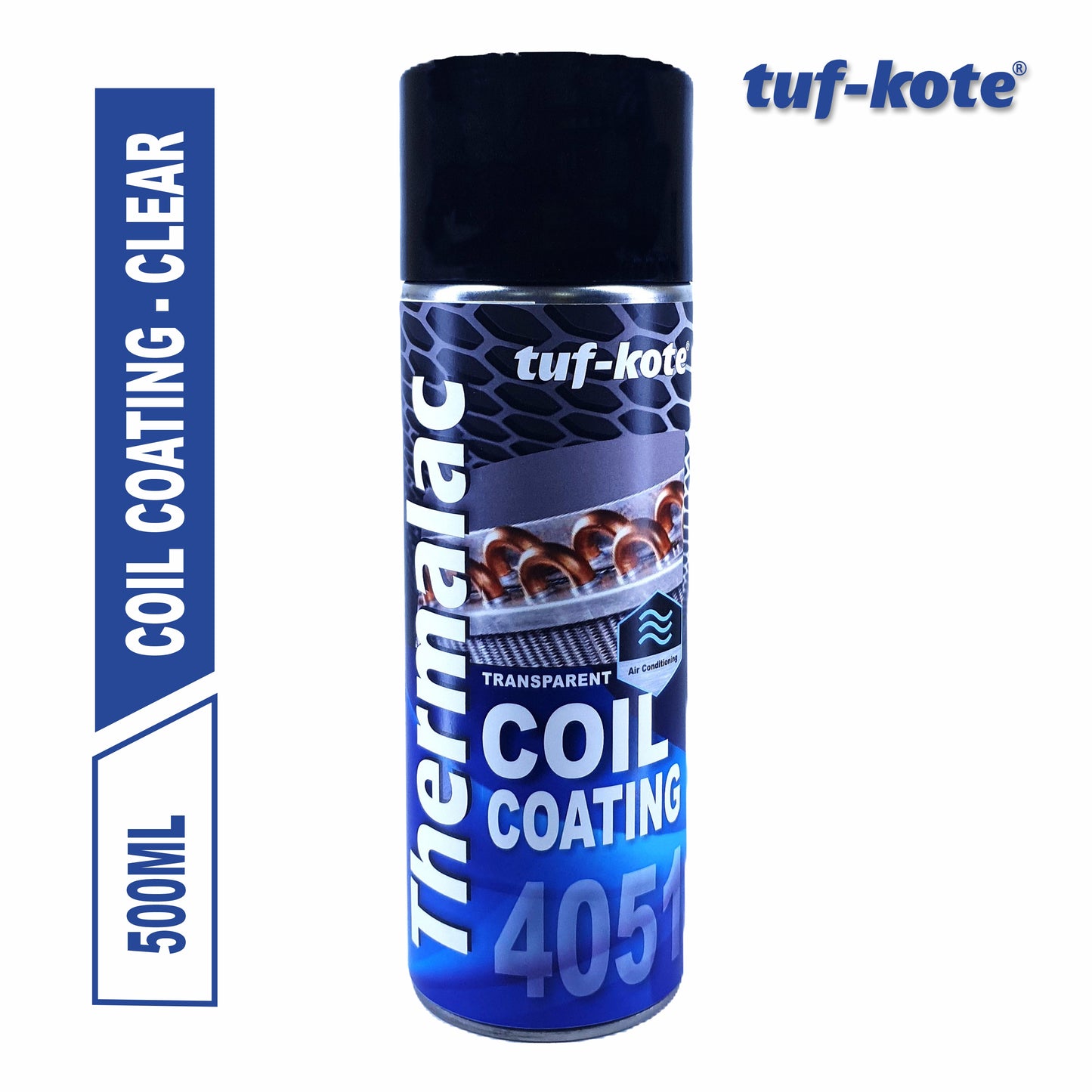 tuf-kote® THERMALAC 4051, Clear Transparent AC Coil Protector Coating, 500ML Aerosol