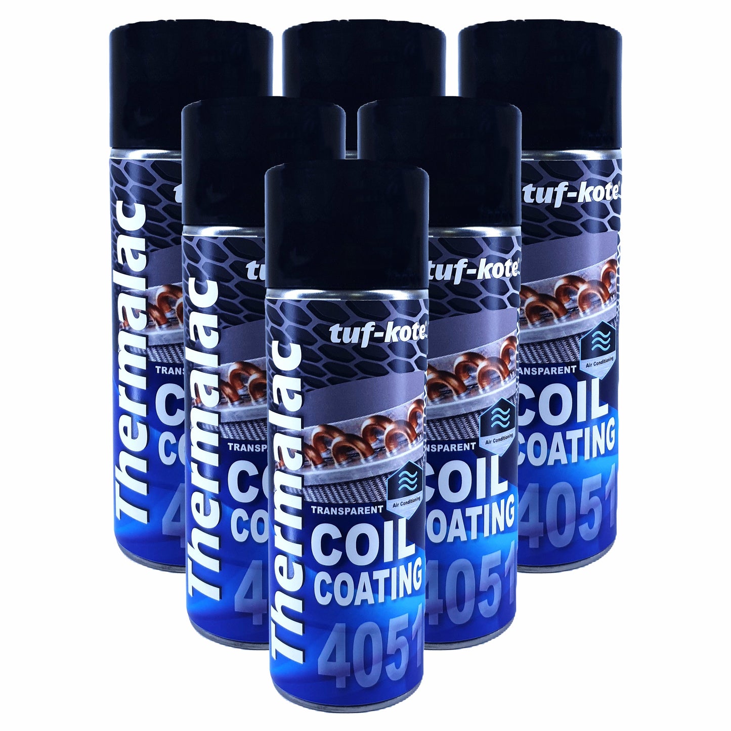 tuf-kote® THERMALAC 4051, Clear Transparent AC Coil Protector Coating, 500ML Aerosol
