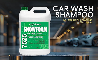 tuf-Kote 7525 Foam Car Wash Shampoo Concentrate | High Foam for Deep Cleaning | Remove Tough Dirt | Safe on Paint | pH Neutral