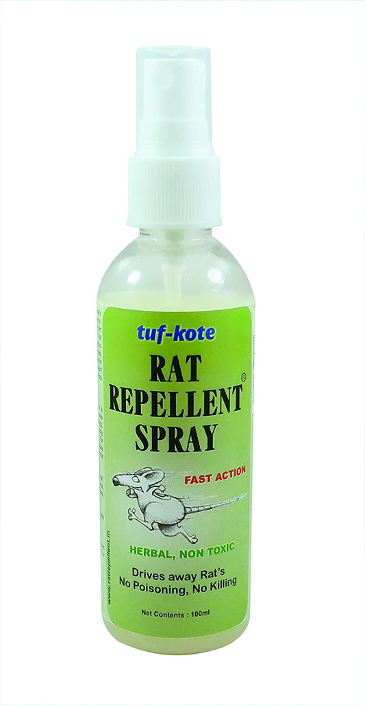 tuf-kote® Herbal Rat Repellent Spray for Car, Home, Godowns, Non-Toxic Non-Poisonous, Fast Action